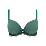 Wacoal Modern Affair Contour Bra - Silver Pine / Black