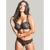 Panache Allure Brief - Black/Latte