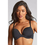 Panache 365 Plunge bra Moulded - Black / Honey