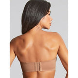 Panache Alice - Balcony Strapless Bra - Honey / Black