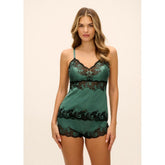 Wacoal Modern Affair Camisole - Silver Pine / Black