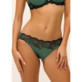 Wacoal Modern Affair Bikini Brief - Silver Pine / Black