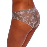 Offbeat Decadence Brief - Grey / Pink