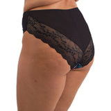 Elomi Lucie High Leg Brief -cherry blossom