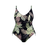 Elomi Tropical Retreat Non Wired Swimsuit - Black