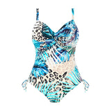 Fantasie Kabini Oasis Underwired Twist Front Swimsuit