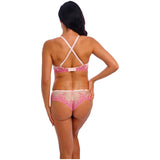 Wacoal Embrace Lace Plunge - Ballet Slipper/Chateau Rose plunge bra