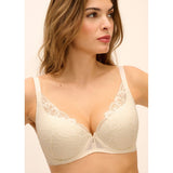 Wacoal Abellia Underwired Plunge Bra - Gardenia