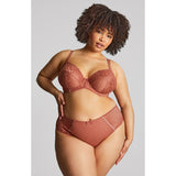 Sculptress Estel Plunge Bra - Rose Gold