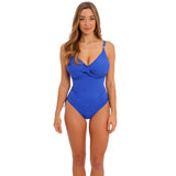 Fantasie Beach Waves Underwired Twist Front Swimsuit - Ultramarine