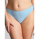 Panache Gingham Classic Brief - Sky Blue
