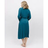 Cyberjammies Maple Teal Jersey Dressing Gown
