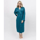 Cyberjammies Maple Teal Jersey Dressing Gown