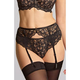 Panache Allure Suspender Black/Latte