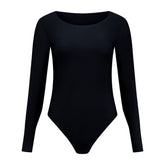 Long sleeved shaping bodysuit