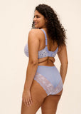 Elomi Morgan high leg brief - Blue