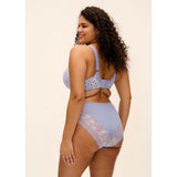 Elomi Morgan high leg brief - Blue