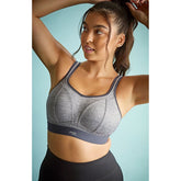 Panache Boundless non wired sports bra - Charcoal Marl