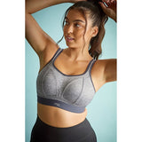 Panache Boundless non wired sports bra - Charcoal Marl
