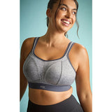 Panache Boundless non wired sports bra - Charcoal Marl