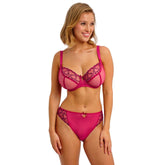 Freya Laurine Brief - Raspberry