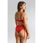 Panache Heidi Suspender - Ruby Red