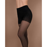 Bye Bra Power up 40 Denier tights - black
