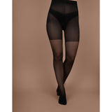 Bye Bra control slim 40 denier tights - Black
