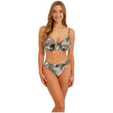 Fantasie Seraya Sands Monochrome Mid Rise Bikini Brief