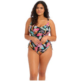 Elomi Tropical Falls Non Wired Swimsuit - Black/Multi