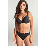 Panache Spirit Lauren Plunge Bikini Top - Black