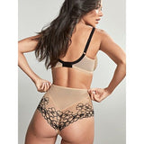 Panache Envy Deep Brief Sand Black