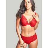 Panache Ana High Apex Plunge - Salsa Red