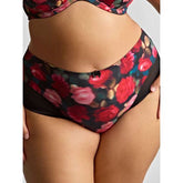 Panache Sculptress Bliss Deep Brief - Rose Print