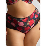 Panache Sculptress Bliss Deep Brief - Rose Print