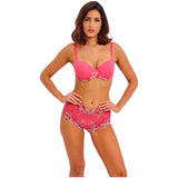 Wacoal Embrace Lace Contour Bra - Hot Pink/Multi