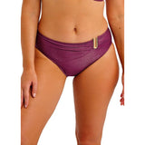 Fantasie Paros Coast Berry Shimmer Mid Rise Bikini Brief