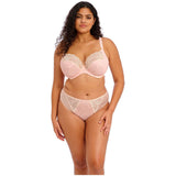 Elomi Lucie UW Plunge Bra - Pale Blush /Black