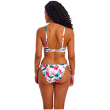 Freya Palm Paradise Side Tie Bikini Brief - White