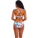 Freya Palm Paradise Bikini Brief - White