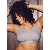Elomi Downtime - Grey Marl - Non Wired Bralette