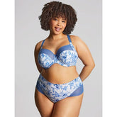 Panache Sculptress Bliss Deep Brief - Blue Floral