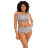 Elomi Downtime - Grey Marl - Non Wired Bralette
