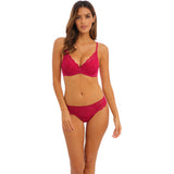 Wacoal Ravissant UW Plunge Bra - Scarlet