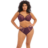 Elomi Matilda UW Plunge Bra Wine Diamond