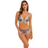 Wacoal Embrace Lace Plunge Bra - Egret Wild Wind/Egret