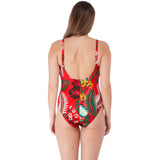 Vilamoura Swimsuit - Scoop Neck - Lollipop