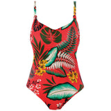 Vilamoura Swimsuit - Scoop Neck - Lollipop