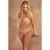 Panache Faith Moulded Plunge Bra - Latte