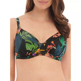 Monteverde underwired gathered full cup bikini top